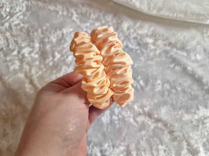 Peach Polka Dot Breastfeeding Clips