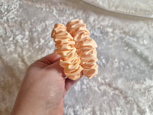 Peach Polka Dot Breastfeeding Clips