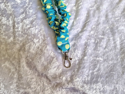 Green Polka Dot Lanyard