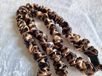 Satin Leopard Lanyard