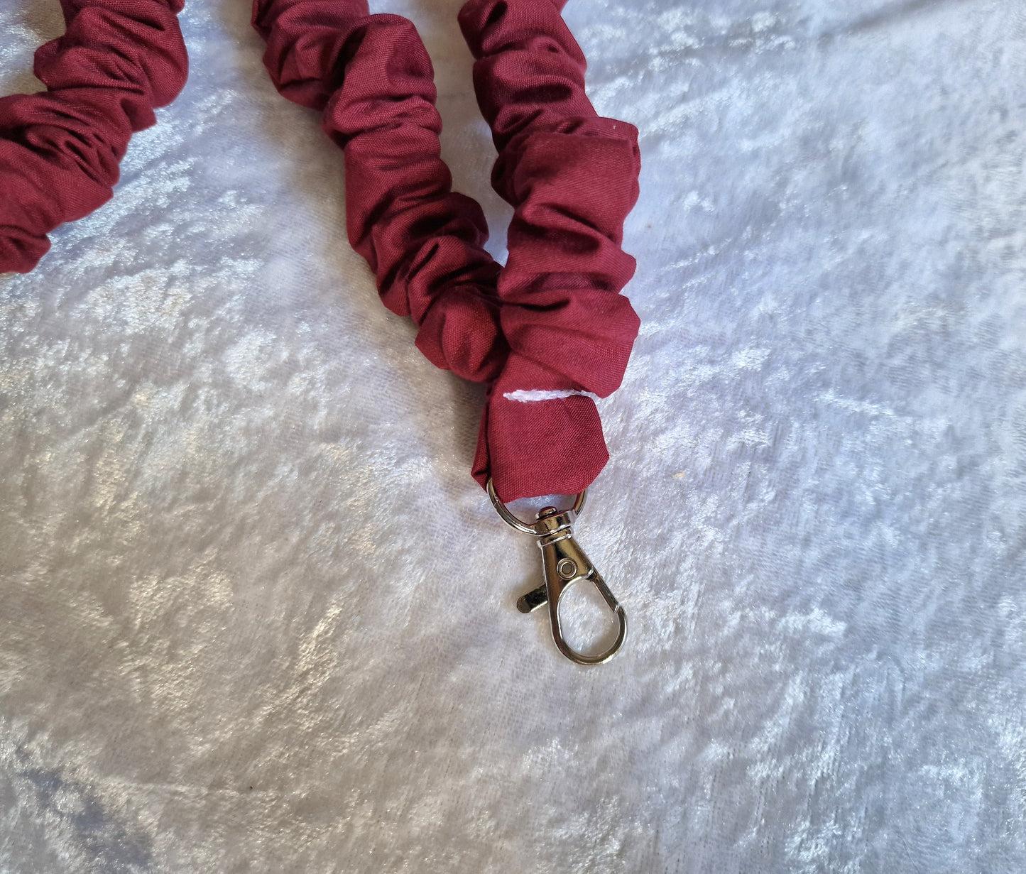 Burgundy Lanyard
