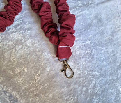 Burgundy Lanyard