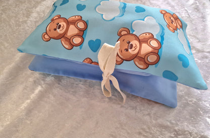 Bear Nappy and Wipe Pouch