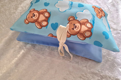 Bear Nappy & Wipe Pouch – Handy Baby Changing Bag Organiser
