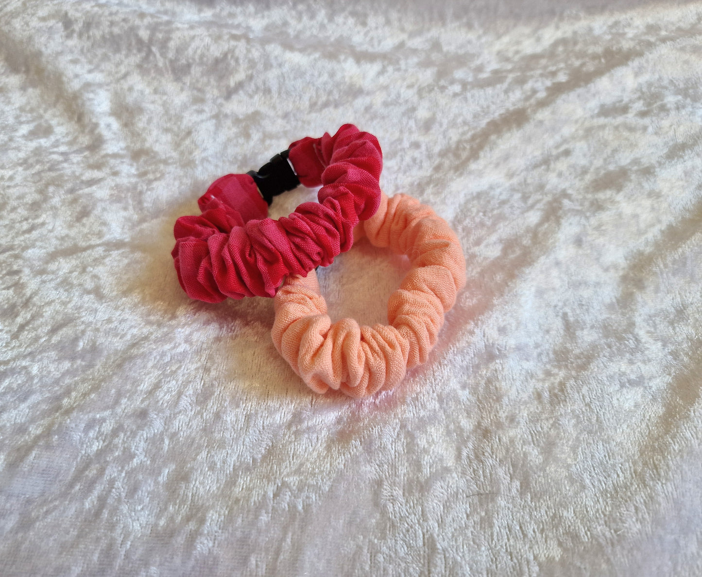 Pink Gingham Breastfeeding Clips