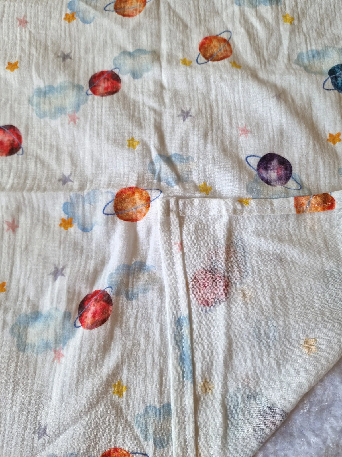 Baby Muslin Squares - Large 50cm Double Gauze Muslin Cloth, 100% Cotton