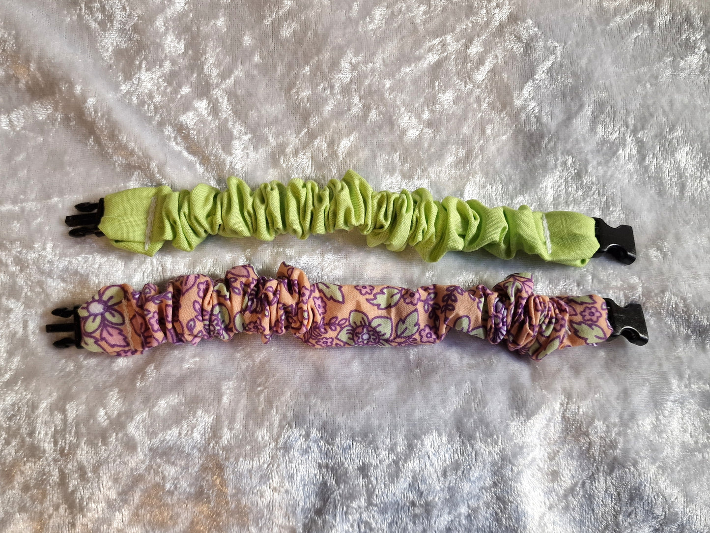 Green Floral Breastfeeding Clips
