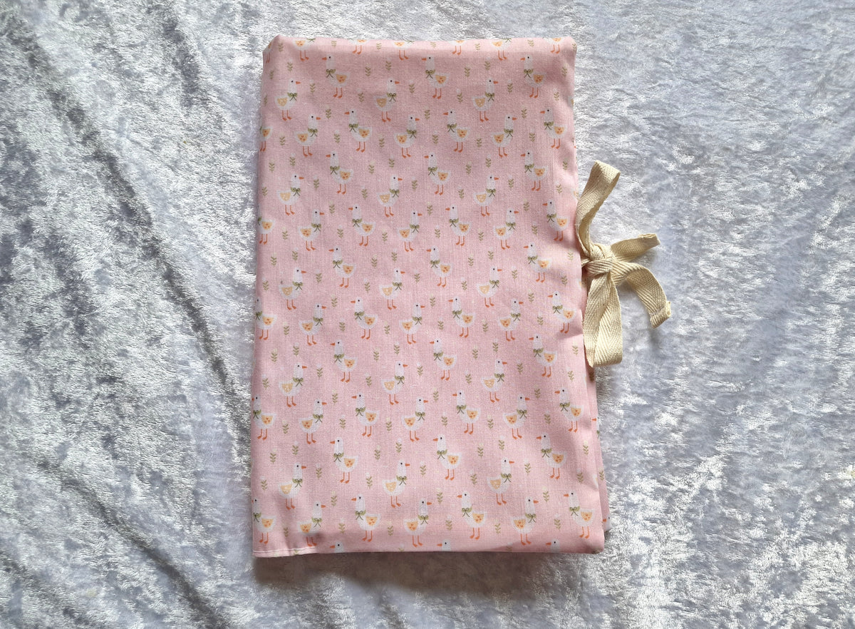 Pink Duck Nappy & Wipe Pouch