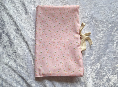 Pink Duck Nappy & Wipe Pouch