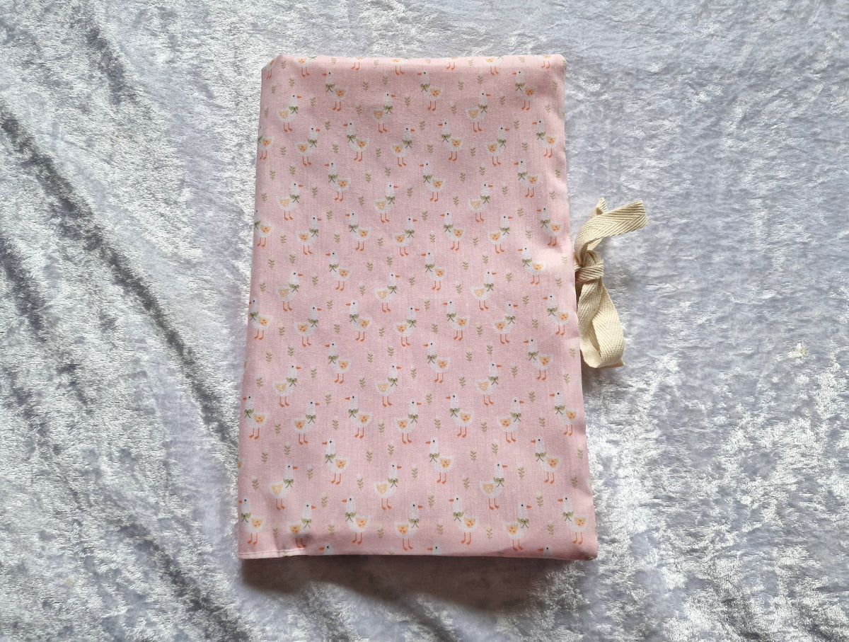 Pink Duck Nappy & Wipe Pouch