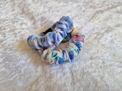 Blue Gingham Breastfeeding Clips