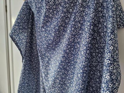 Navy Floral Breastfeeding Cover