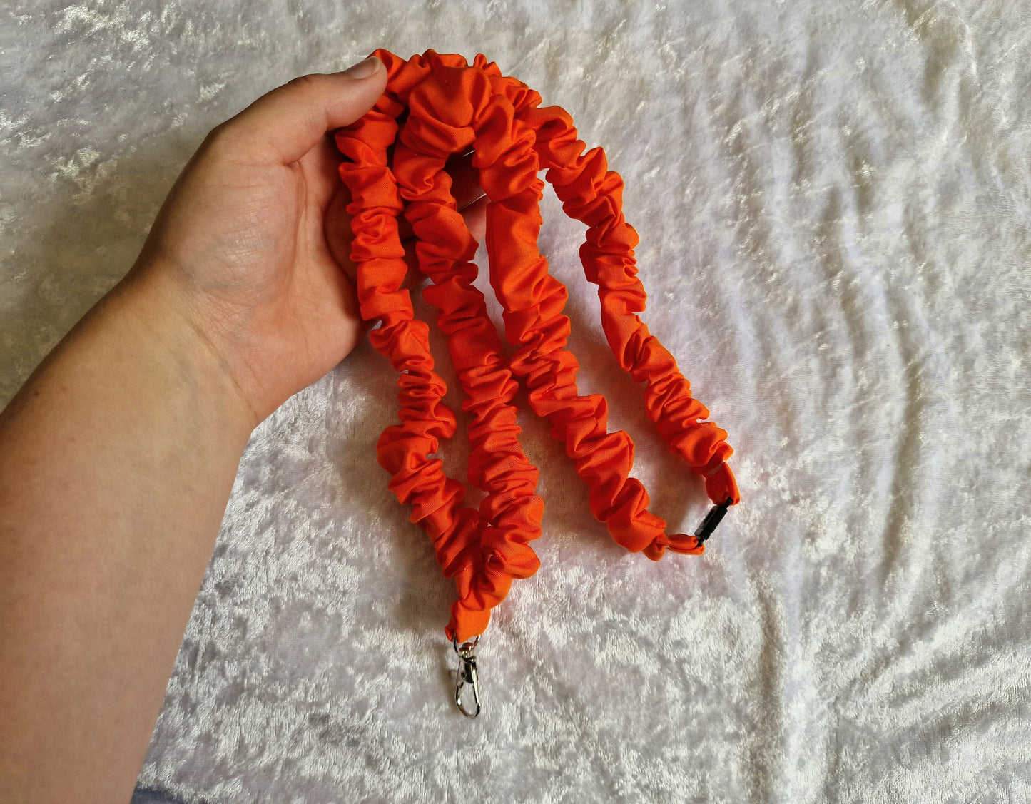 Orange Lanyard
