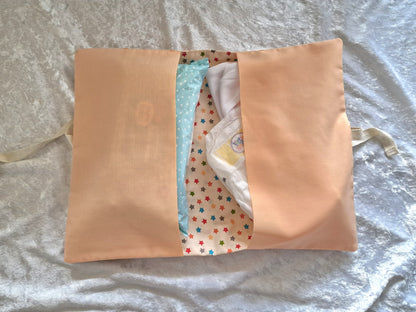 Star Nappy and Wipe Pouch