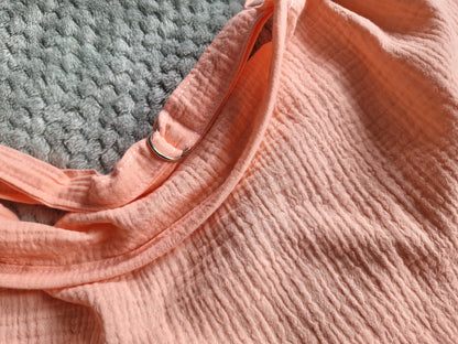 Light Coral Breastfeeding Cover
