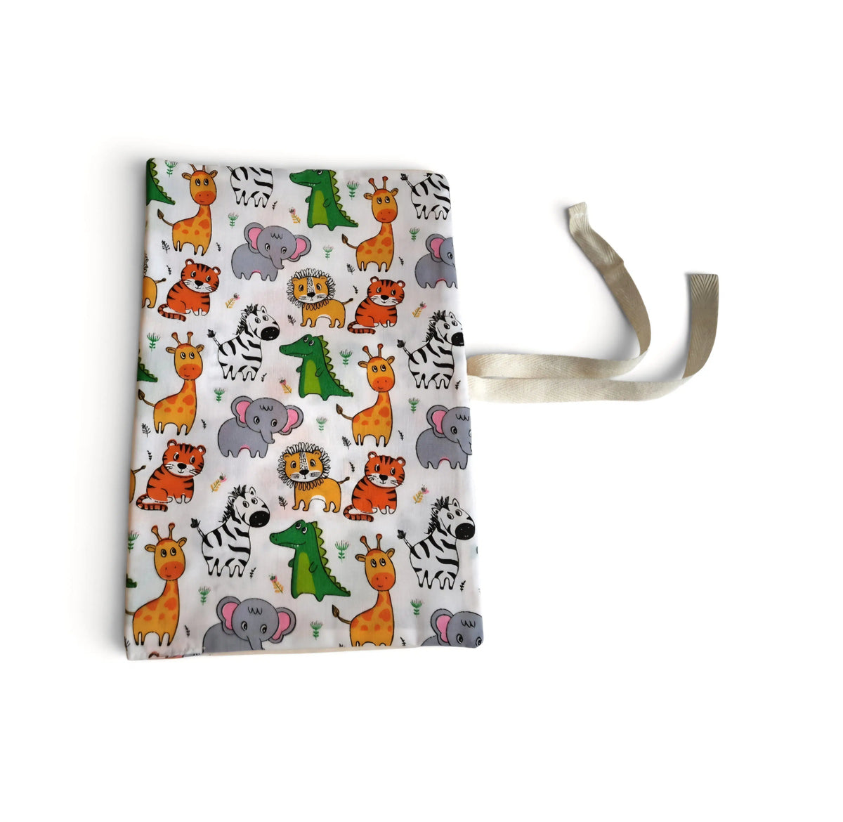 Jungle Nappy & Wipe Pouch – Baby Changing Bag Essential