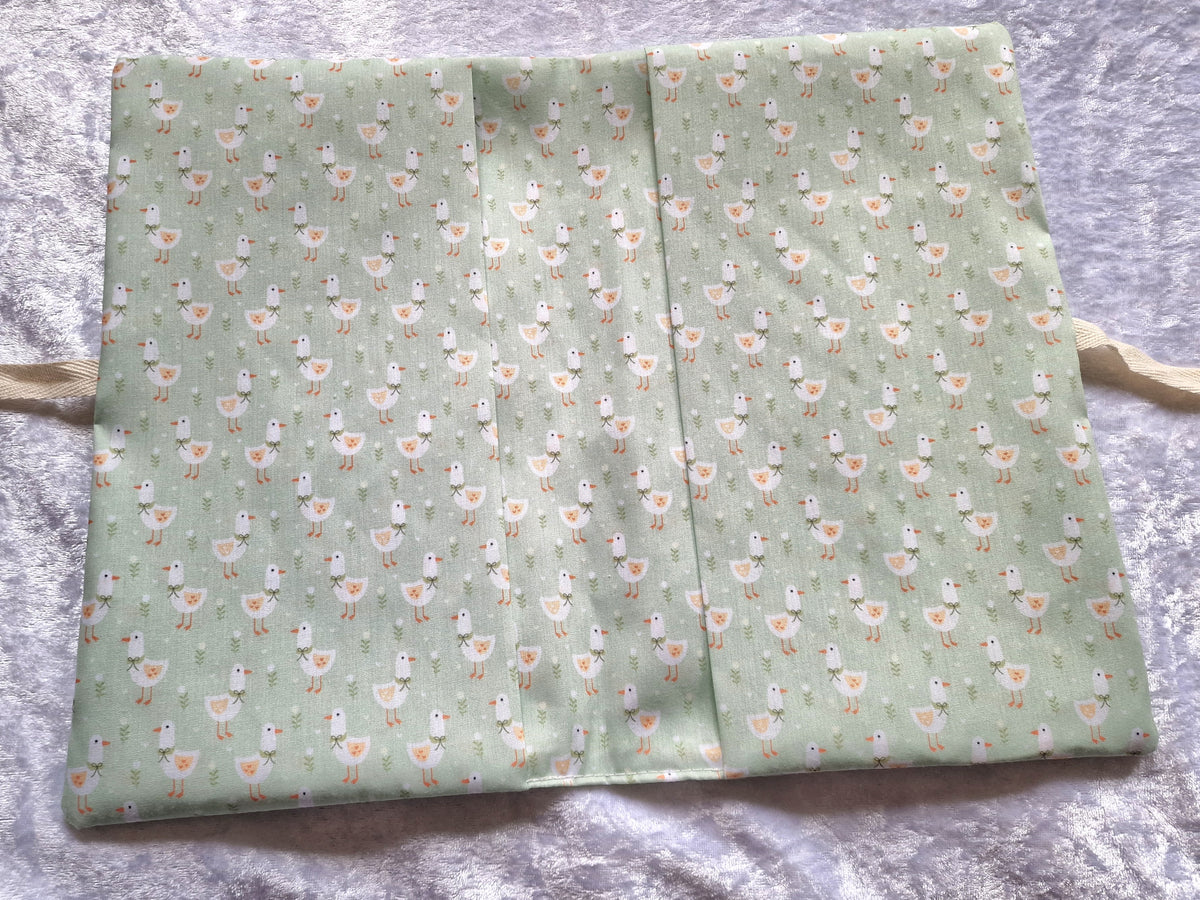 Green Duck Nappy & Wipe Pouch