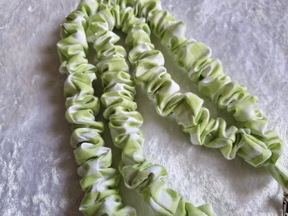 Green Gingham Lanyard