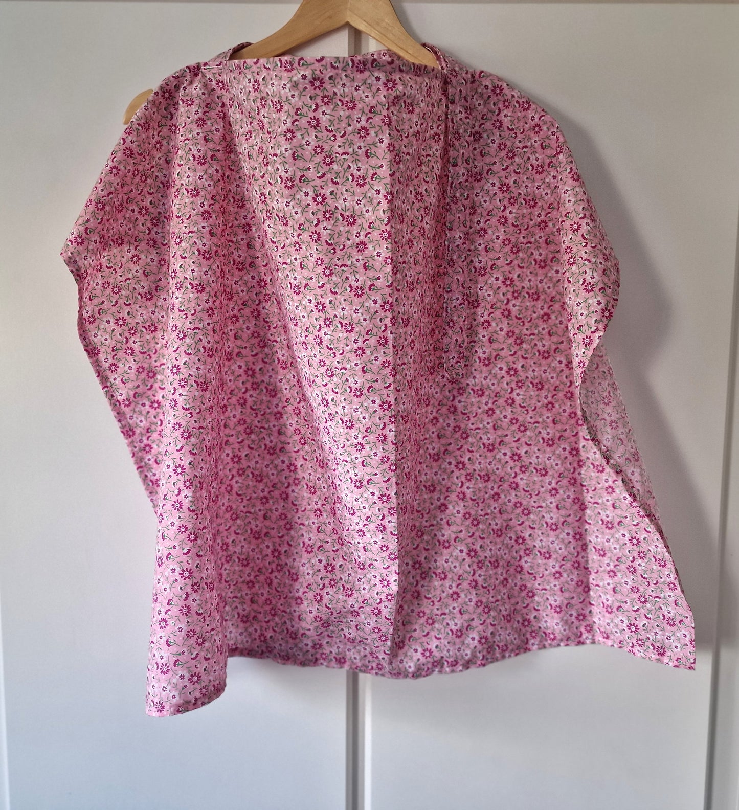 Pink Floral Breastfeeding Cover