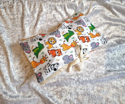 Jungle Nappy & Wipe Pouch – Baby Changing Bag Essential