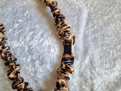 Satin Leopard Lanyard