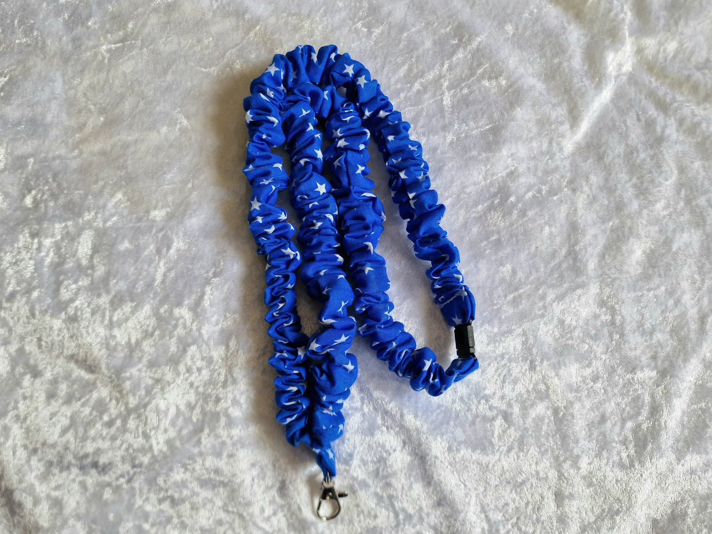 Blue Star Lanyard