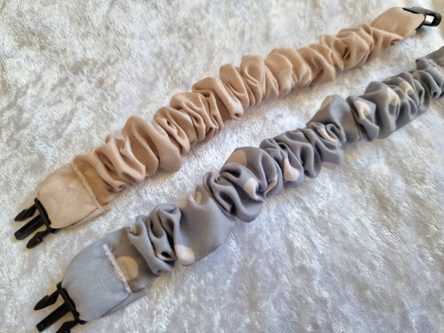 Grey and Beige Breastfeeding Clips