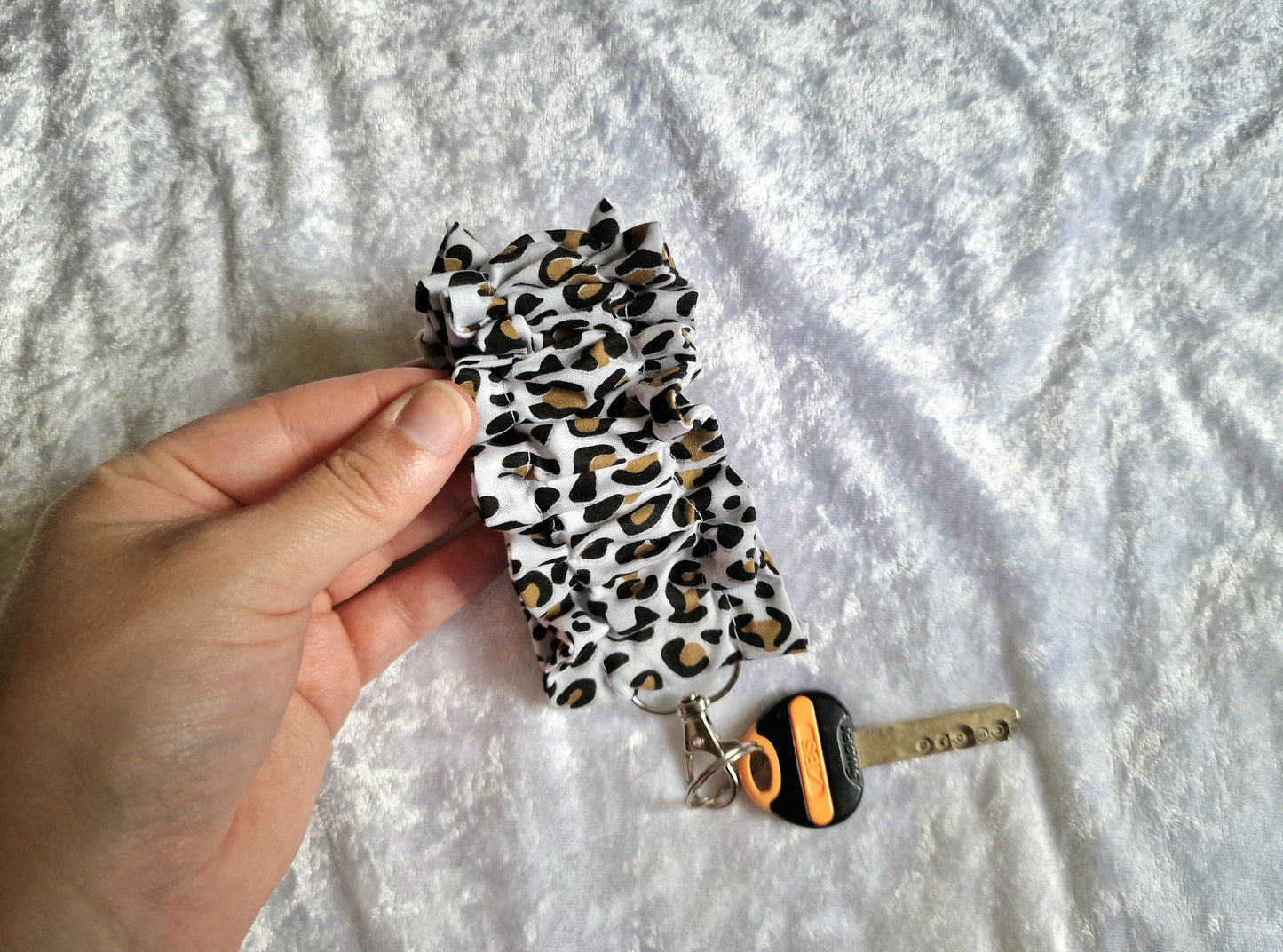 Leopard Cuff Wristlet