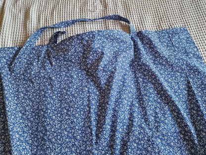 Navy Floral Breastfeeding Cover