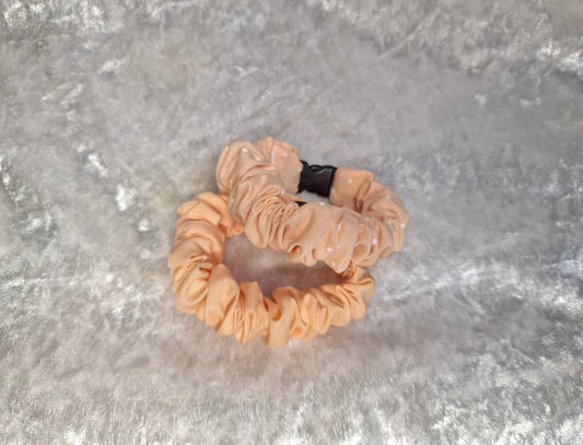 Peach Polka Dot Breastfeeding Clips