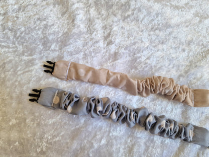 Grey and Beige Breastfeeding Clips