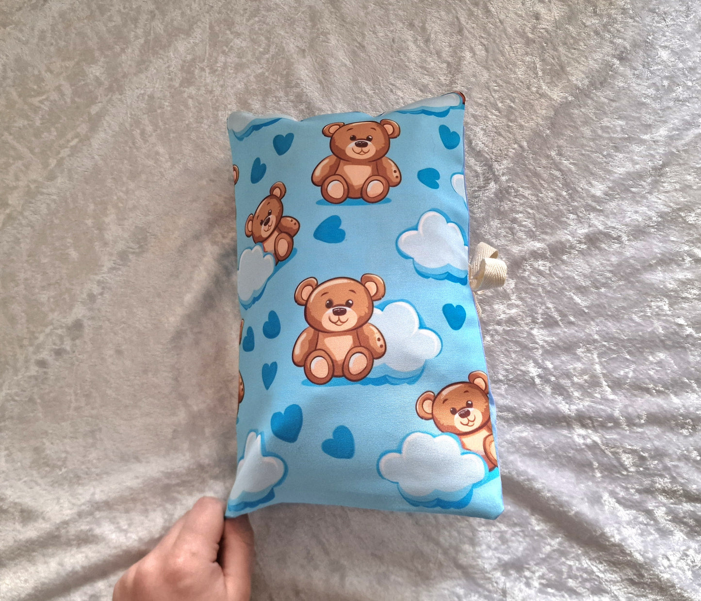 Bear Nappy and Wipe Pouch